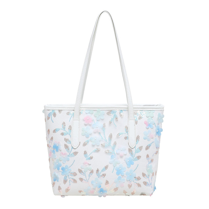 WoFloral Embellished Tote Bag Kalsten