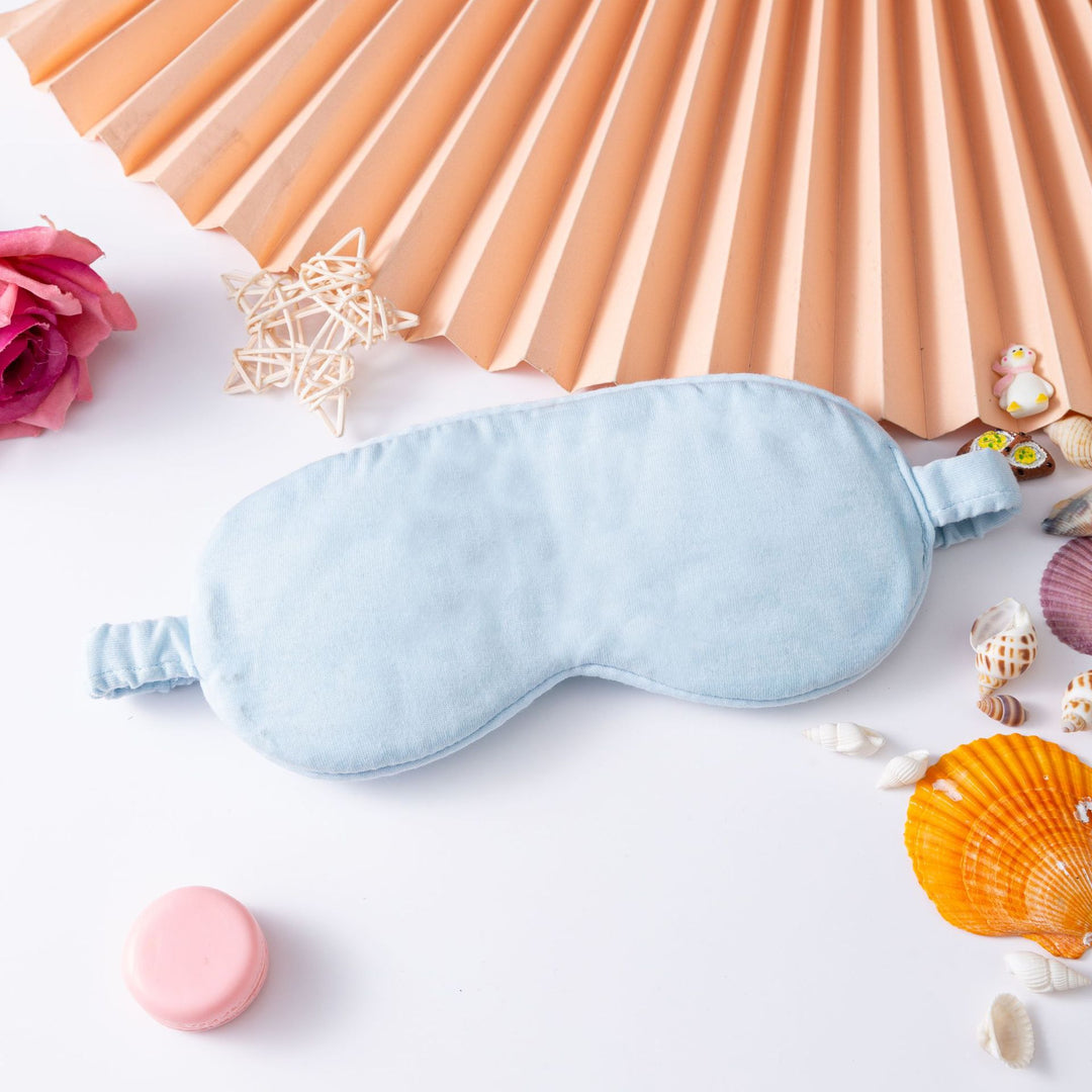 Women's lightweight cotton sleep mask with ergonomic padding and elastic comfort band Kalsten
