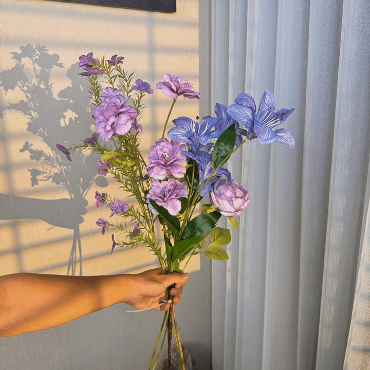 Lifelike Floral Bouquet Arrangement