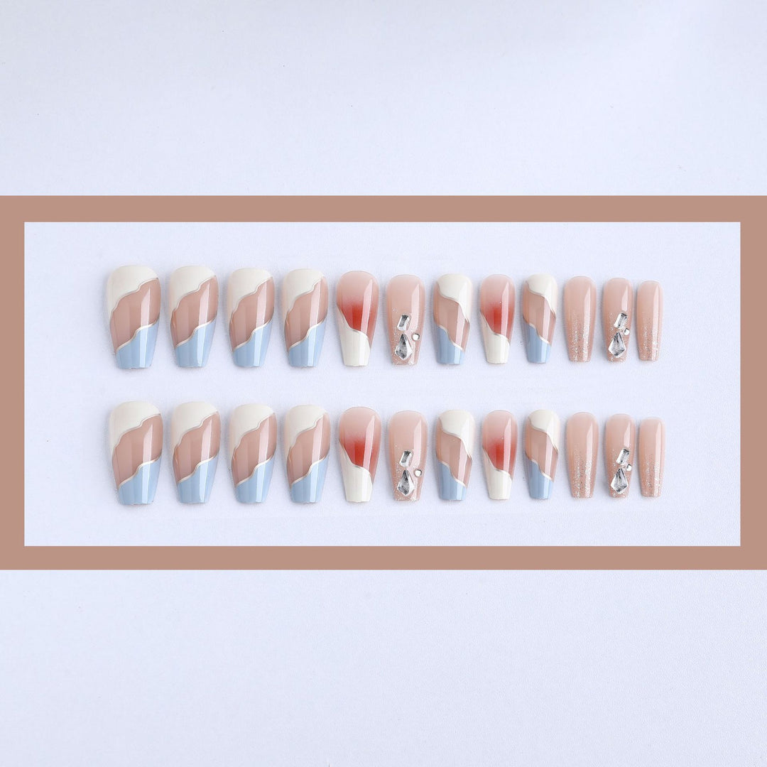 Artistic Press-On Nail Extensions Kalsten