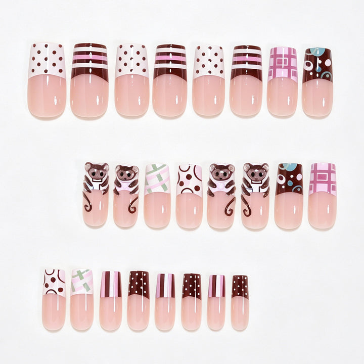 Playful Cartoon-Themed Nail Art Kalsten