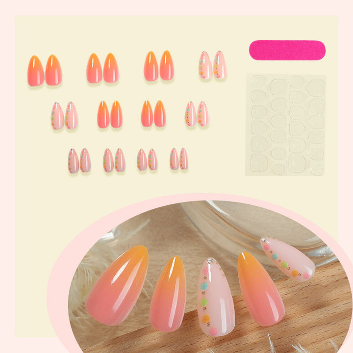 Premium Gradient Press-On Nail Set Kalsten