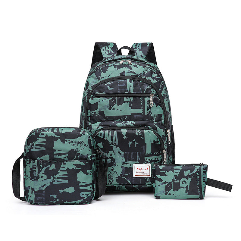 Sporty backpack with practical accessories Kalsten