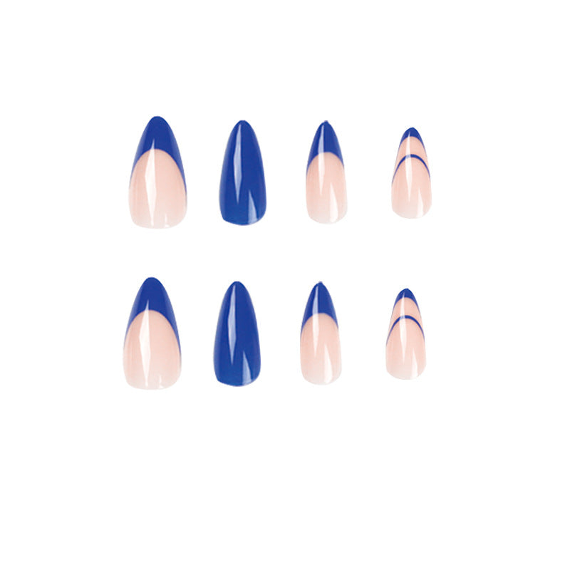 Elegant Nail Extensions with Modern Color Accents Kalsten