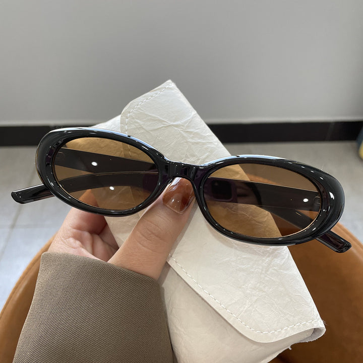 Trendy Oval Frame Sunglasses Kalsten