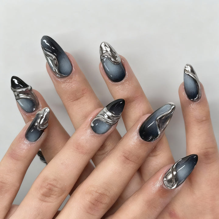 Artistic Glam Nail Design Kalsten