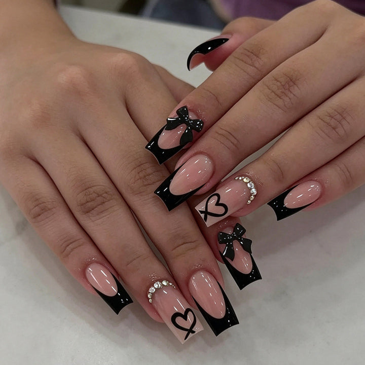 Artistic Long Nail Art Extensions Kalsten