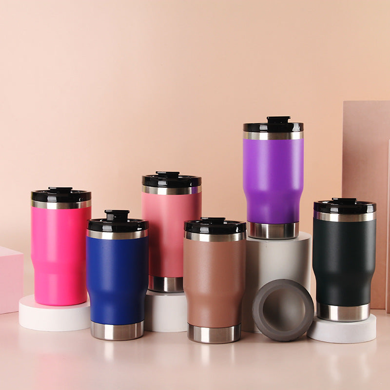 Women Insulated Travel Mug with Non-Slip Silicone Ring Kalsten