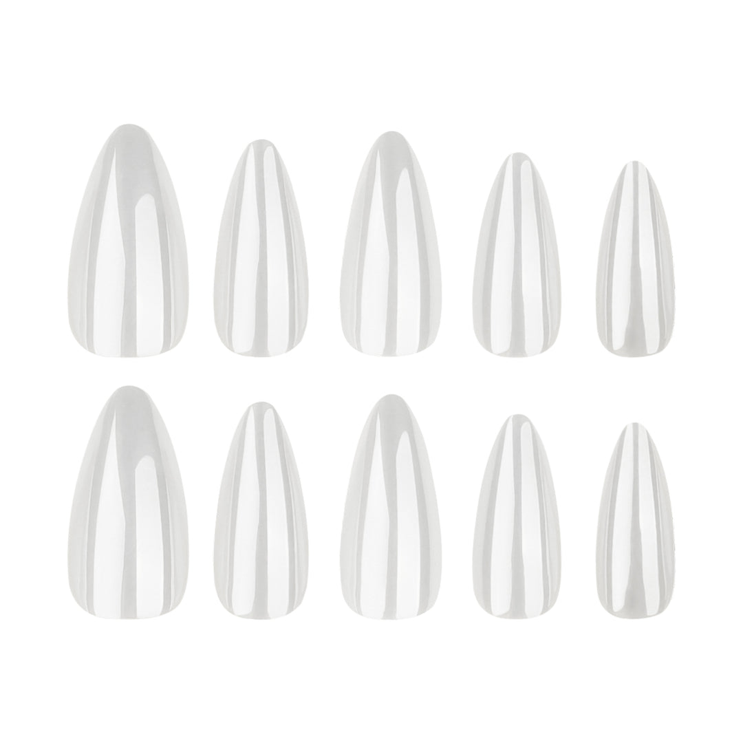 Artful Stiletto Nails with High Gloss Effect Kalsten