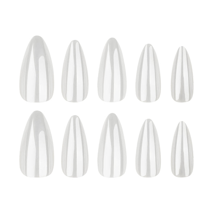 Artful Stiletto Nails with High Gloss Effect Kalsten