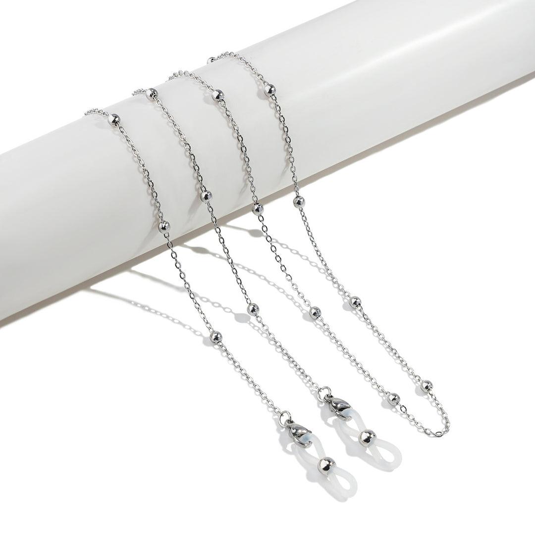 Chic Crystal-Linked Eyewear Chain Kalsten