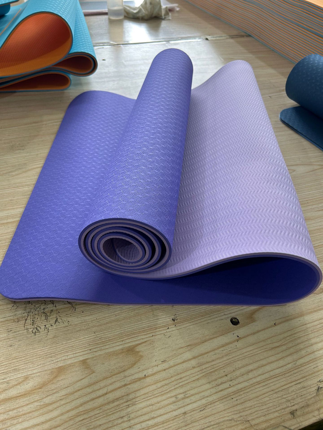 Non-slip fitness yoga mat with double cushioning Kalsten