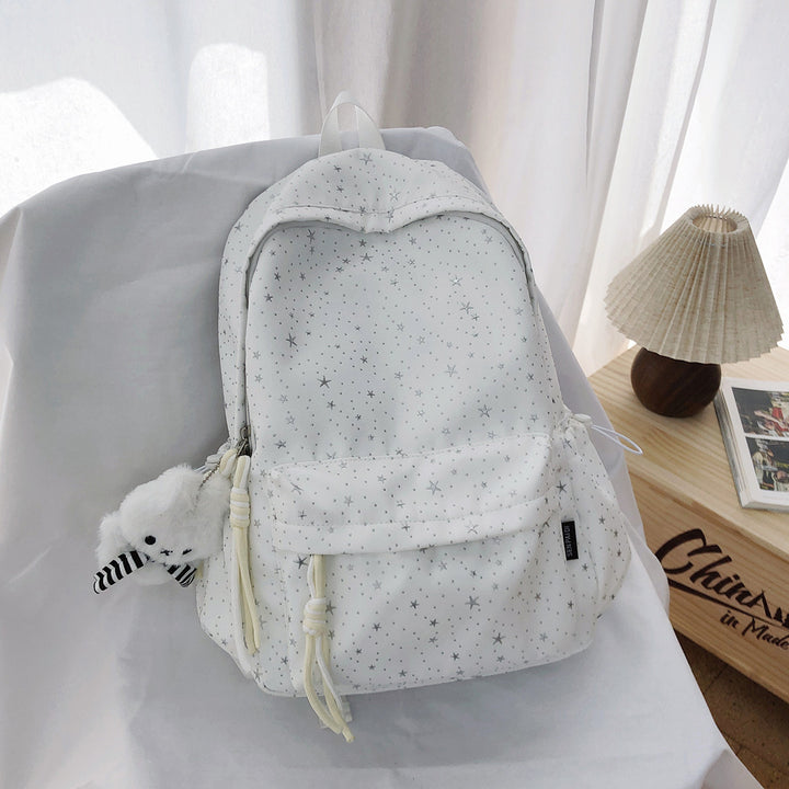 Cute Star Print Backpack