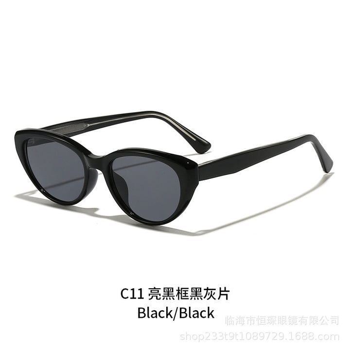 Women's Cat-Eye Sunglasses with high-quality, transparent frame and UV protection Kalsten