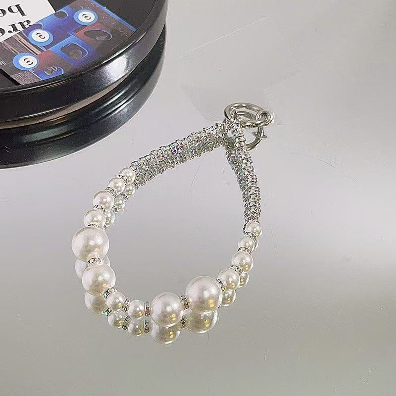 Elegant Beaded Charm Keychain Kalsten 1790135705