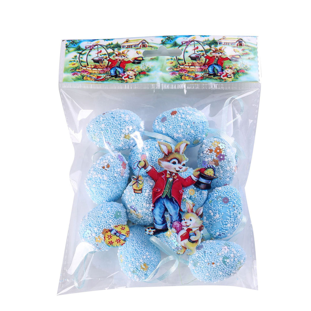 Decorative Speckled Hanging Easter Eggs Kalsten