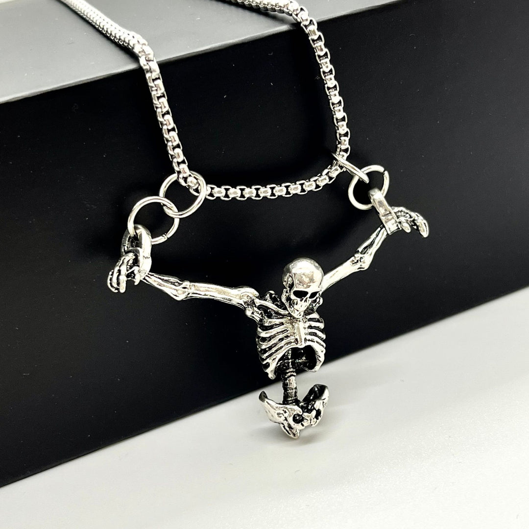 Skeleton Pendant Necklace Kalsten
