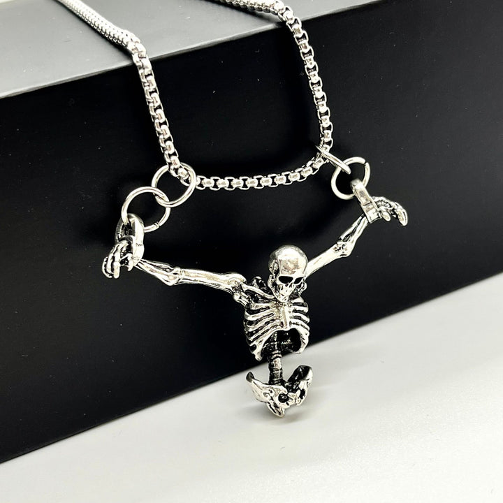 Skeleton Pendant Necklace Kalsten