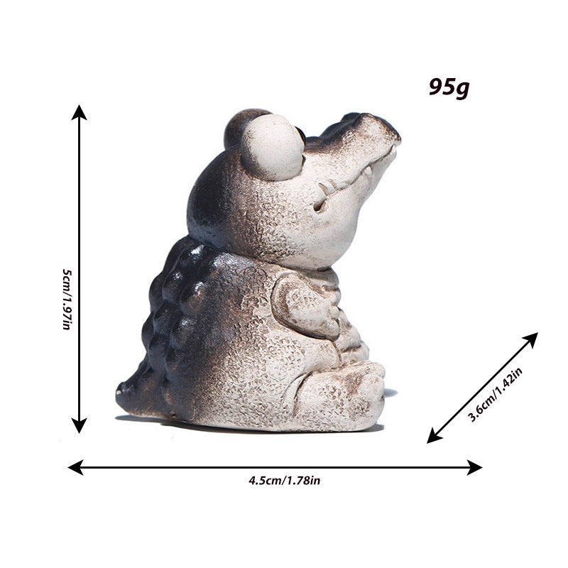 Decorative Crocodile Figurine Kalsten