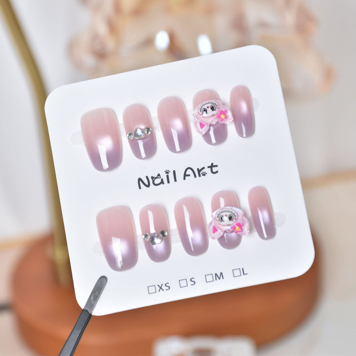 Creative Themed Press-On Nail Art Kalsten