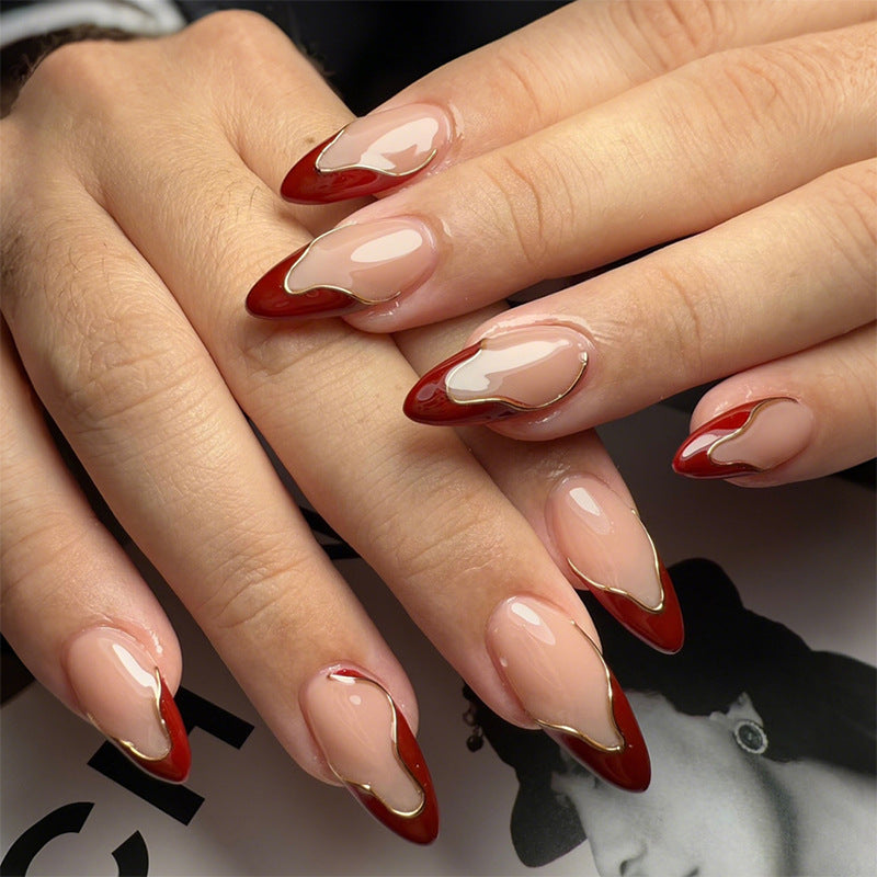 Artisan Decorative Press-On Nail Set kalsten