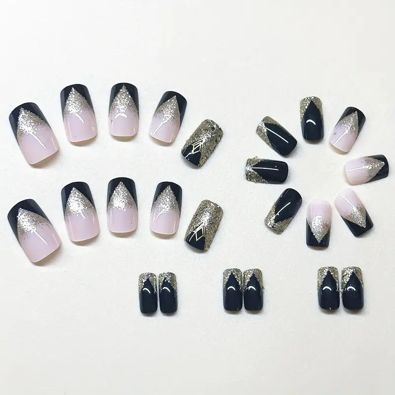 Glamorous Glitter Nail Art Kalsten