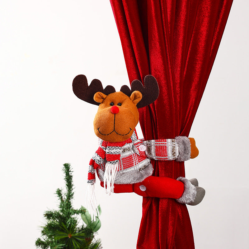 Santa Claus Curtain Holder Kalsten