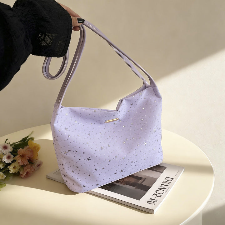 WoStylish Star-Embellished Hobo Bag Kalsten