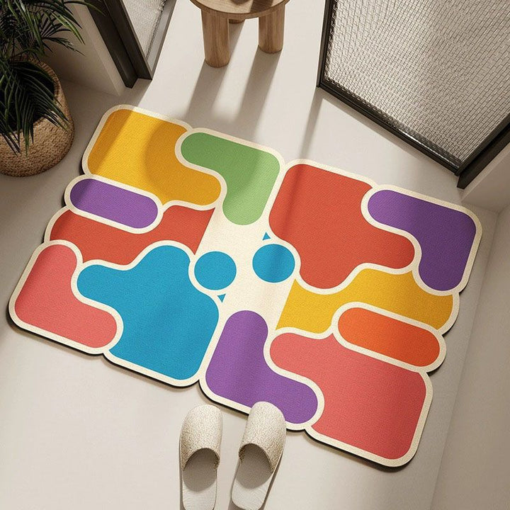 Abstract Geometric Area Rug