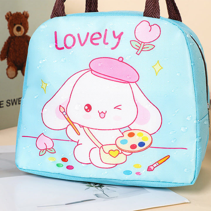 Cute Cat-Themed Insulated Lunch Bag Kalsten
