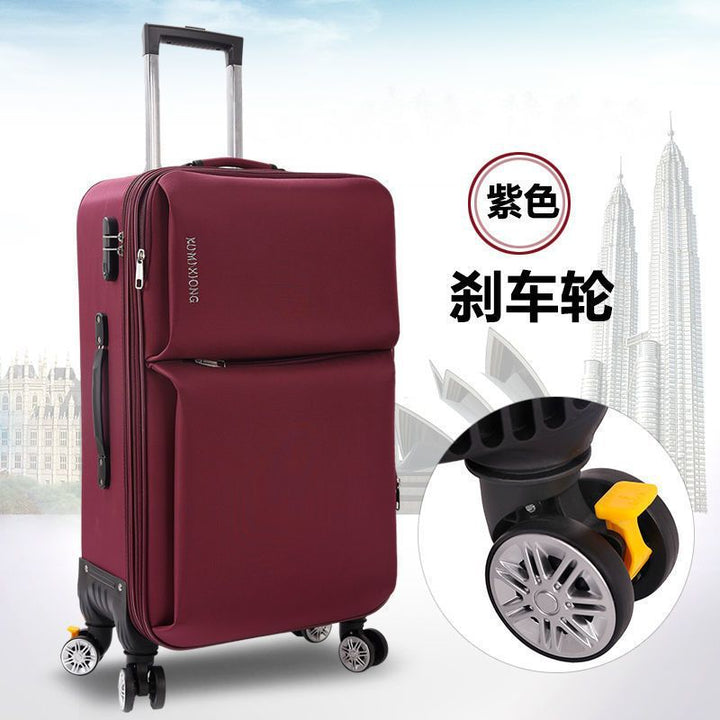 Hard-shell suitcase with 360-degree wheels Kalsten