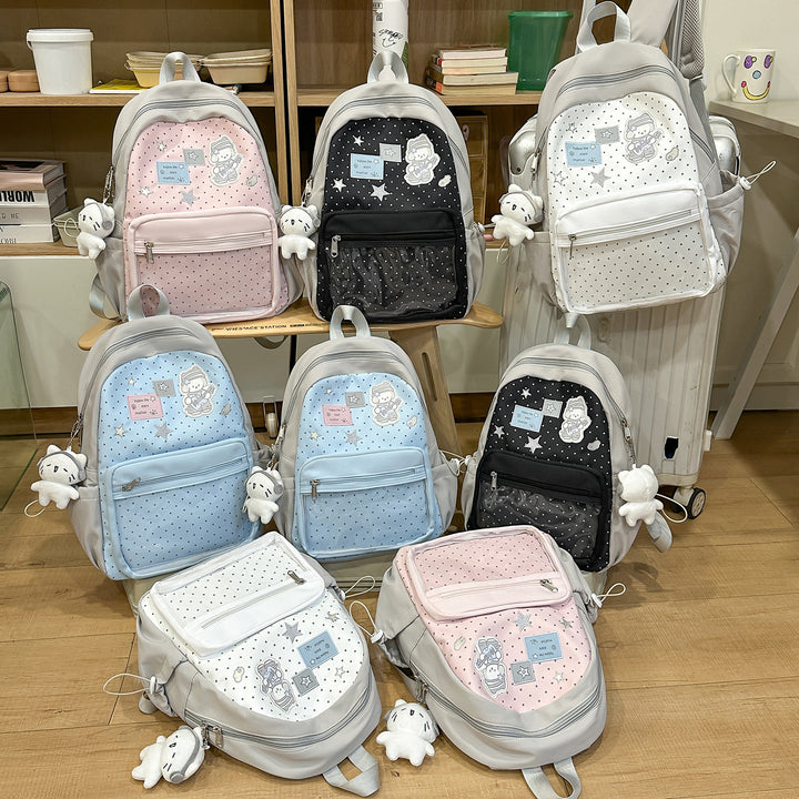 Fun-Themed Illustrated Backpack Kalsten