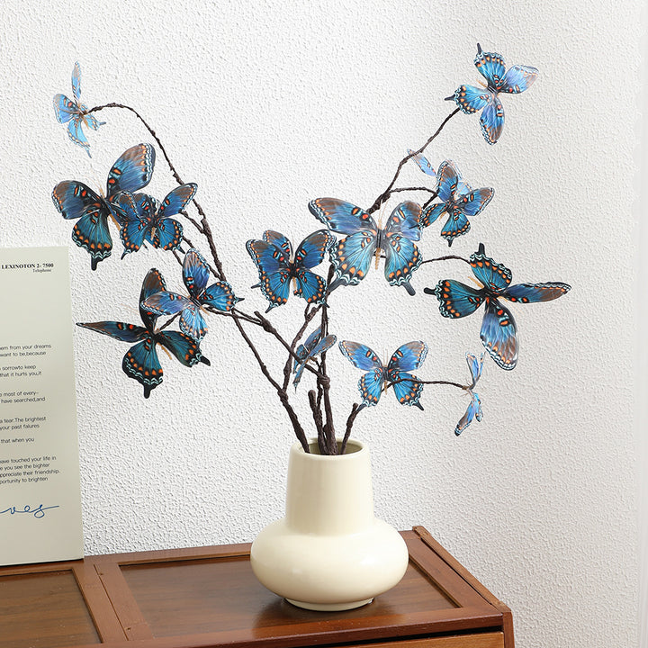 Decorative wall decoration with butterflies