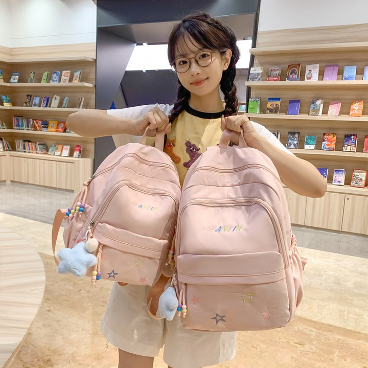Playful Star-Embellished Backpack Kalsten