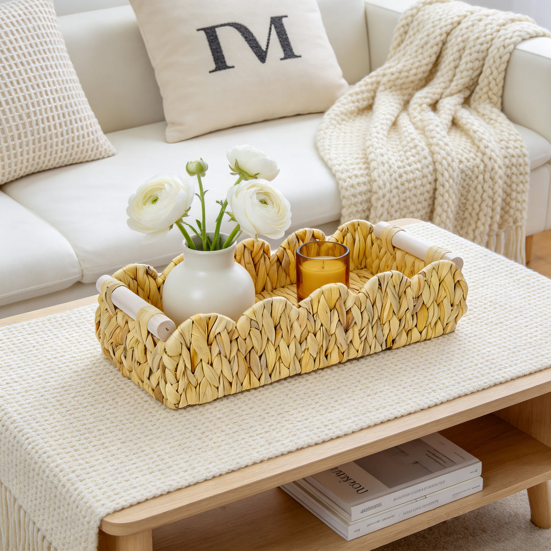 Decorative Woven Storage Tray Kalsten
