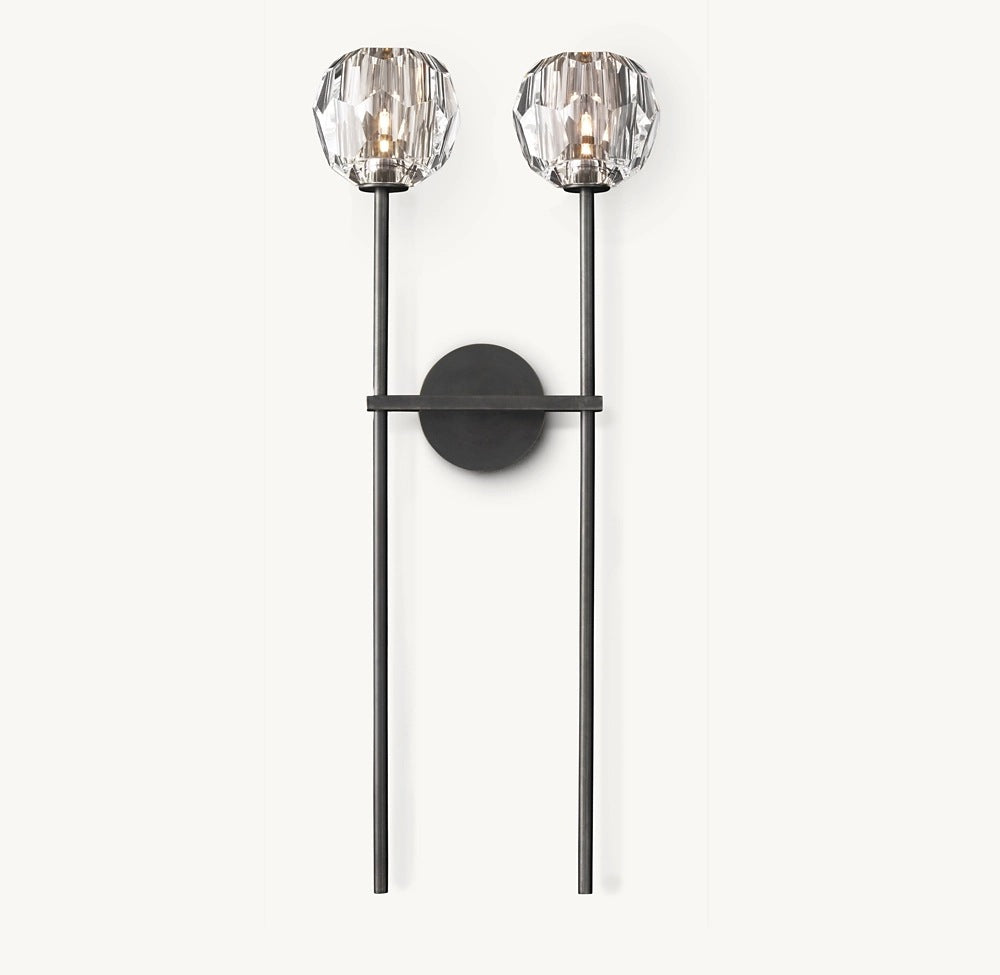 Elegant Crystal Wall Sconce