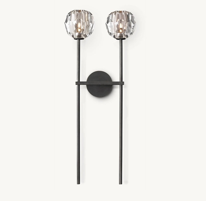 Elegant Crystal Wall Sconce