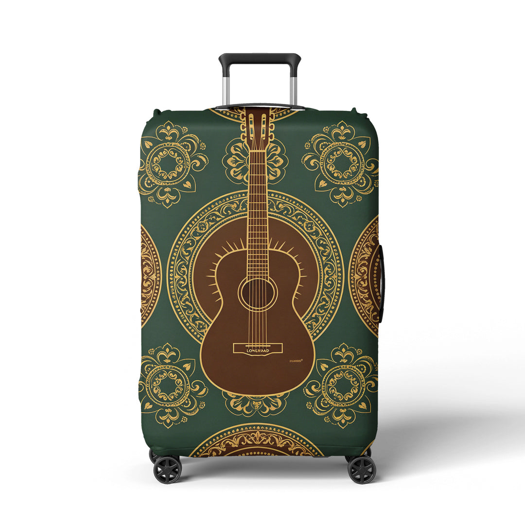 Women's suitcase with unique hand-drawn design Kalsten