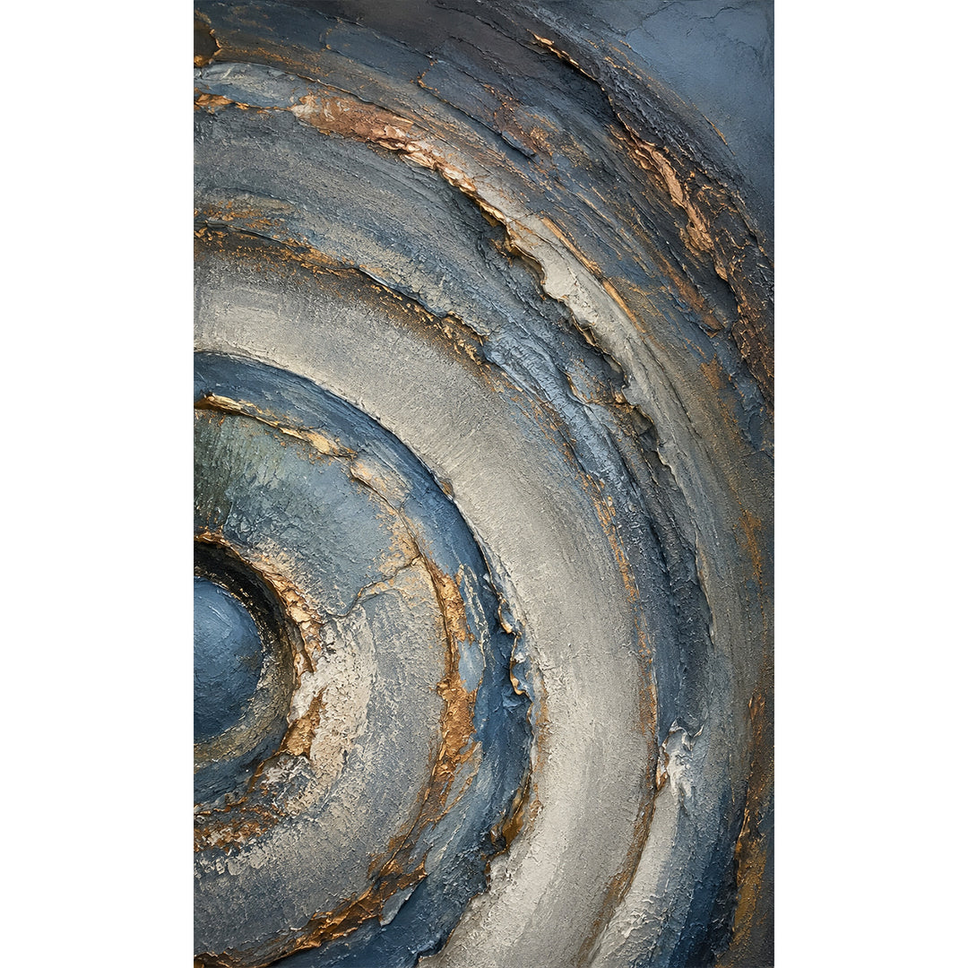 Abstract Textured Canvas Wall Art for Home