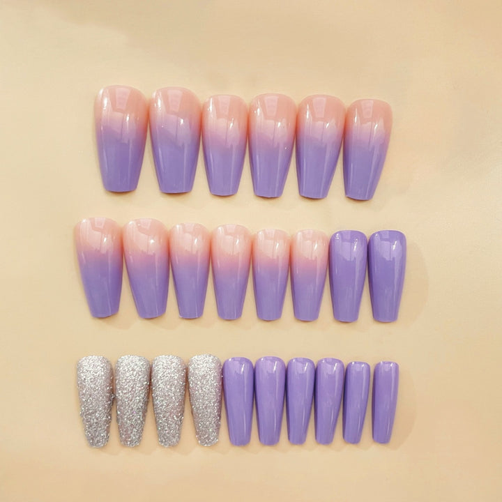 Elegant Long Coffin Nail Art Kalsten