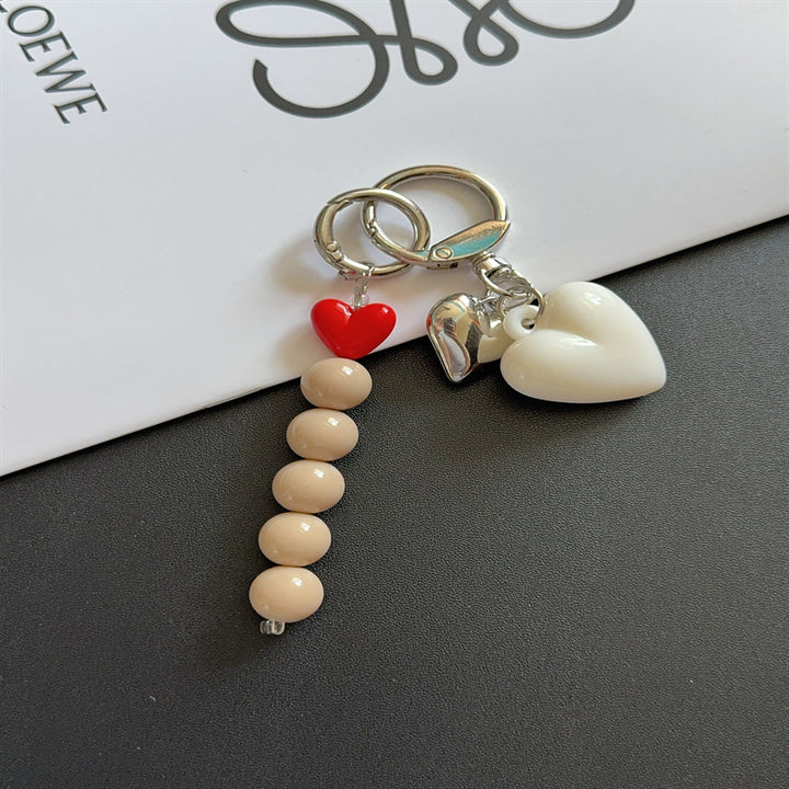 Heart-Shaped Charm Keychain Kalsten 1790135675