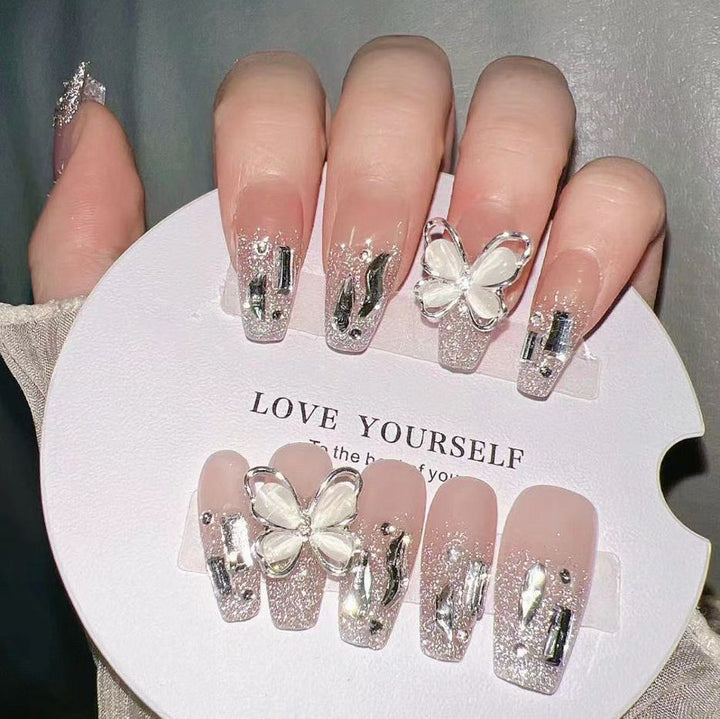 Decorative Press-On Nail Design Set Kalsten