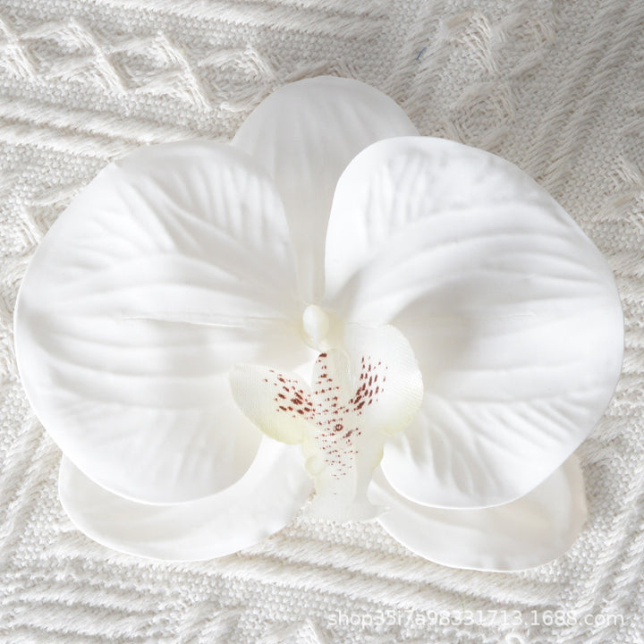 Elegant Fabric Orchid Hair Clip