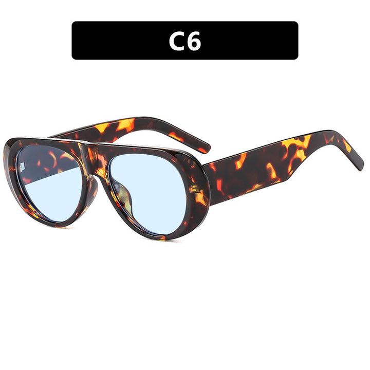 Women's fashionable sunglasses with futuristic design and polarized lenses Kalsten