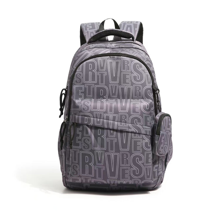 Backpack with trendy lettering Kalsten