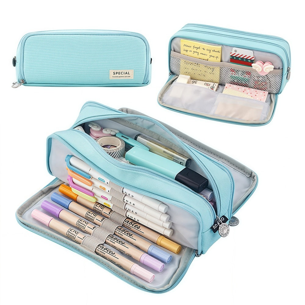 Versatile Multi-Compartment Pencil Case Kalsten