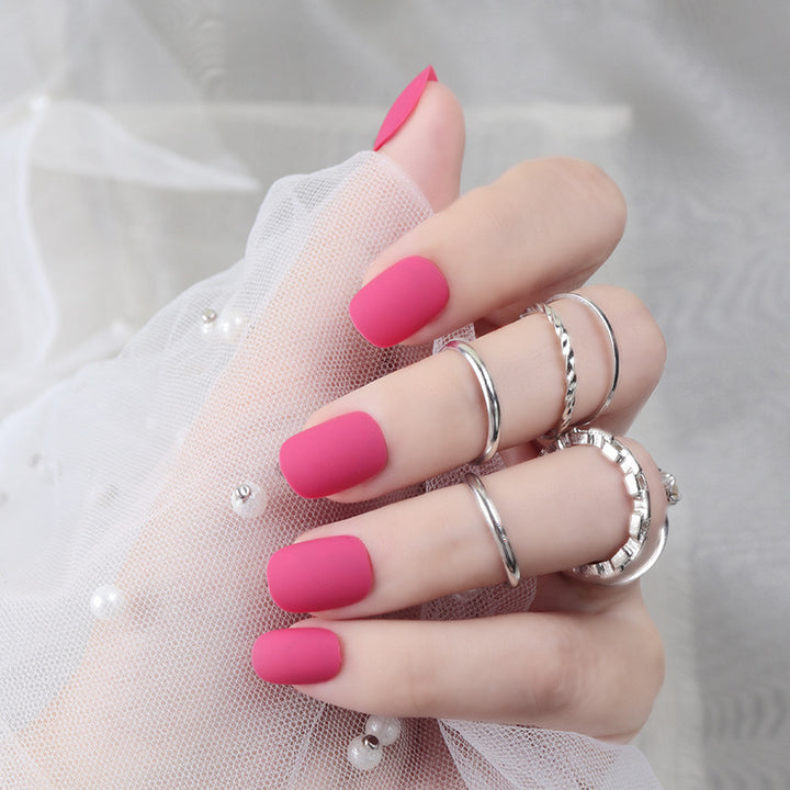 Matte Press-On Nail Set Kalsten