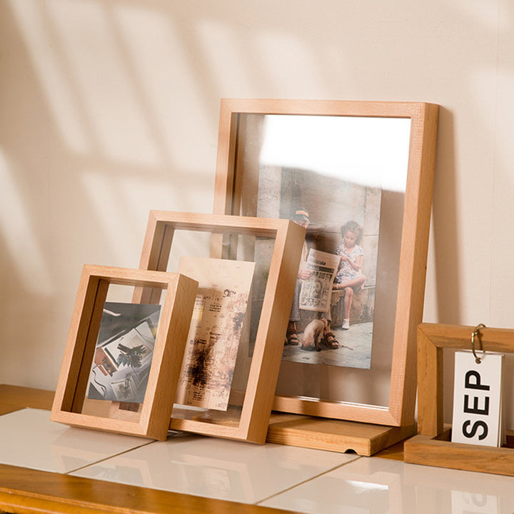 Modern Minimalist Wooden Photo Frame