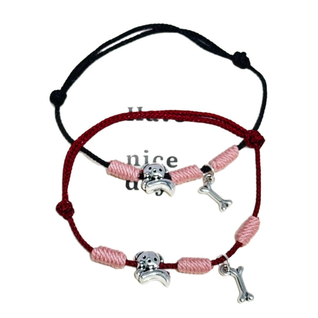 Adjustable Dog Theme Charm Bracelet Kalsten