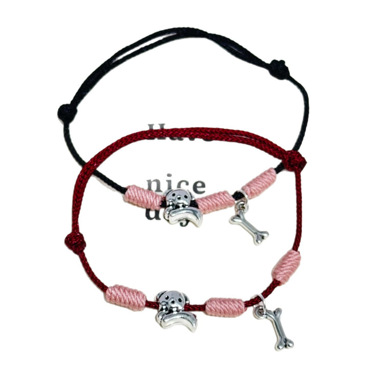 Adjustable Dog Theme Charm Bracelet Kalsten